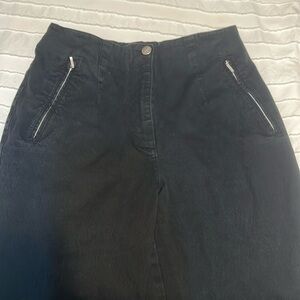 Vanilia high waisted skinny pants, black